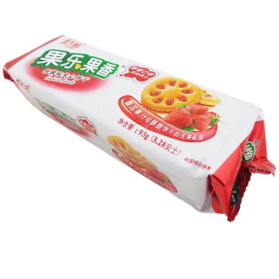 N 嘉士利草莓果酱夹心饼93g