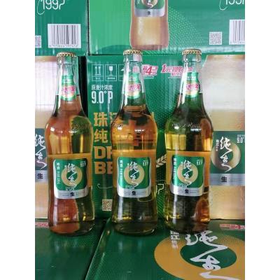 N 珠江纯生啤酒9度 528ml