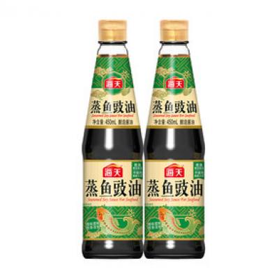 N 海天蒸鱼豉油酱油450ml